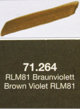 Model Air 71.264 / RLM81/ braun violett 17ml (g.P.1L=164,71€)